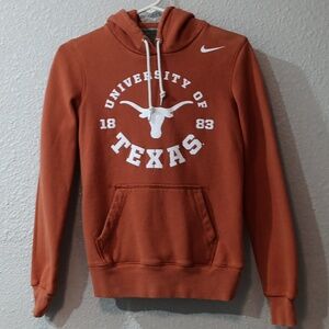 Nike Burnt Orange University Hoodie Size S